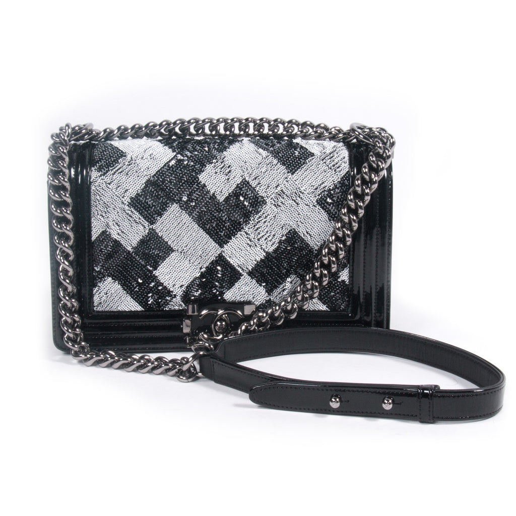 Chanel Sequin Boy Flap Bag - revogue