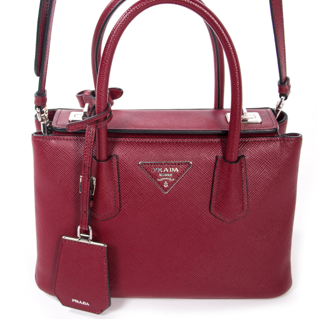 Prada Twin Mini Tote Bag Bags Prada - Shop authentic new pre-owned designer brands online at Re-Vogue