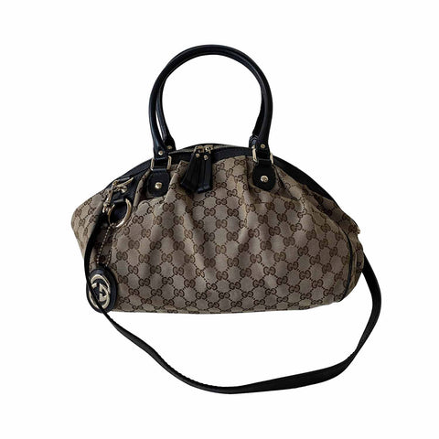 Gucci Sylvie Leather Mini Chain Bag