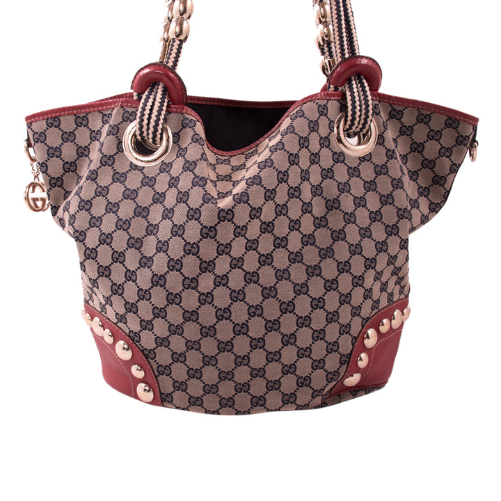 Gucci Oversized Canvas Hobo Bag Bags Gucci - Shop authentic new pre-owned designer brands online at Re-Vogue