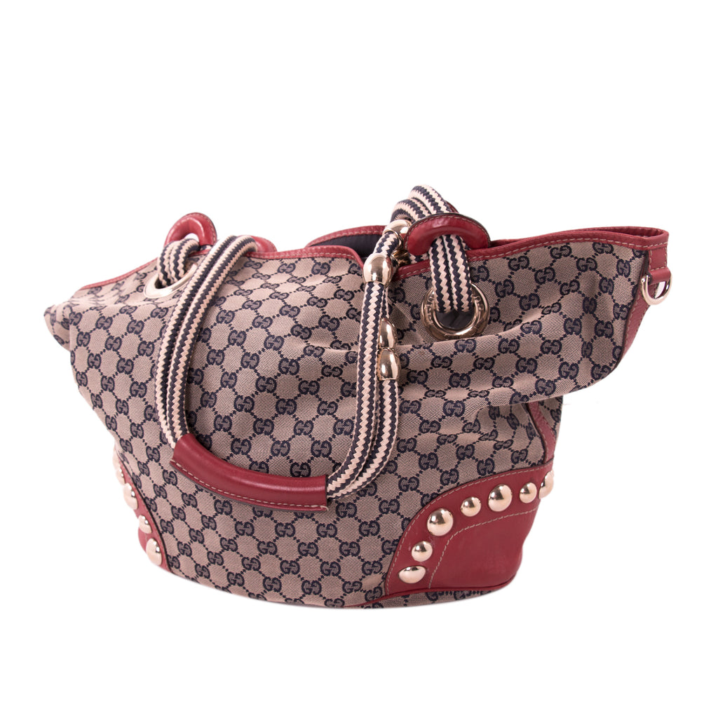 Gucci Oversized Canvas Hobo Bag Bags Gucci - Shop authentic new pre-owned designer brands online at Re-Vogue