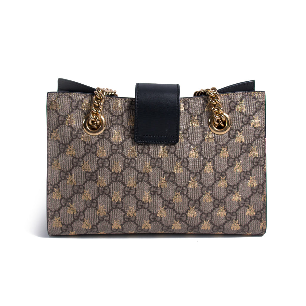 Gucci Bee Padlock Shoulder Bag Bags Gucci - Shop authentic new pre-owned designer brands online at Re-Vogue