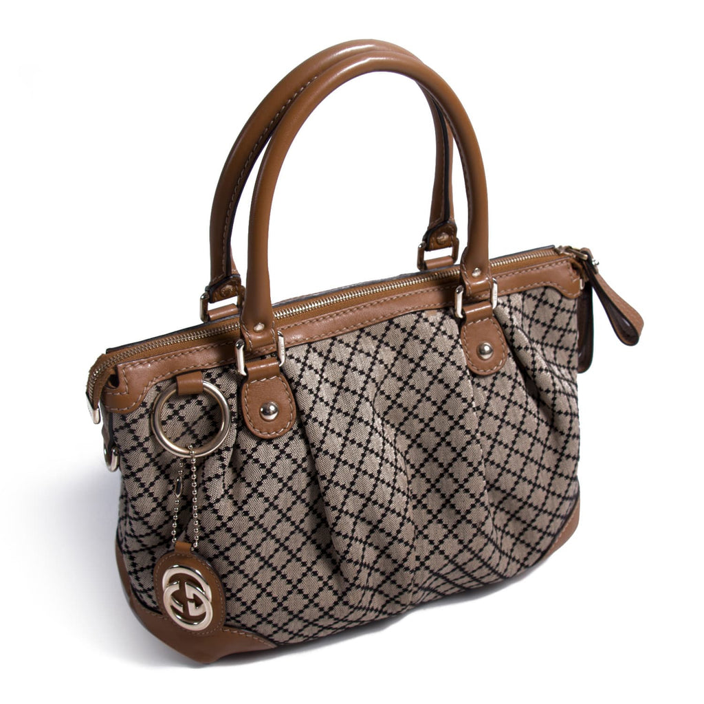 Gucci Diamante Sukey Boston Bag Bags Gucci - Shop authentic new pre-owned designer brands online at Re-Vogue