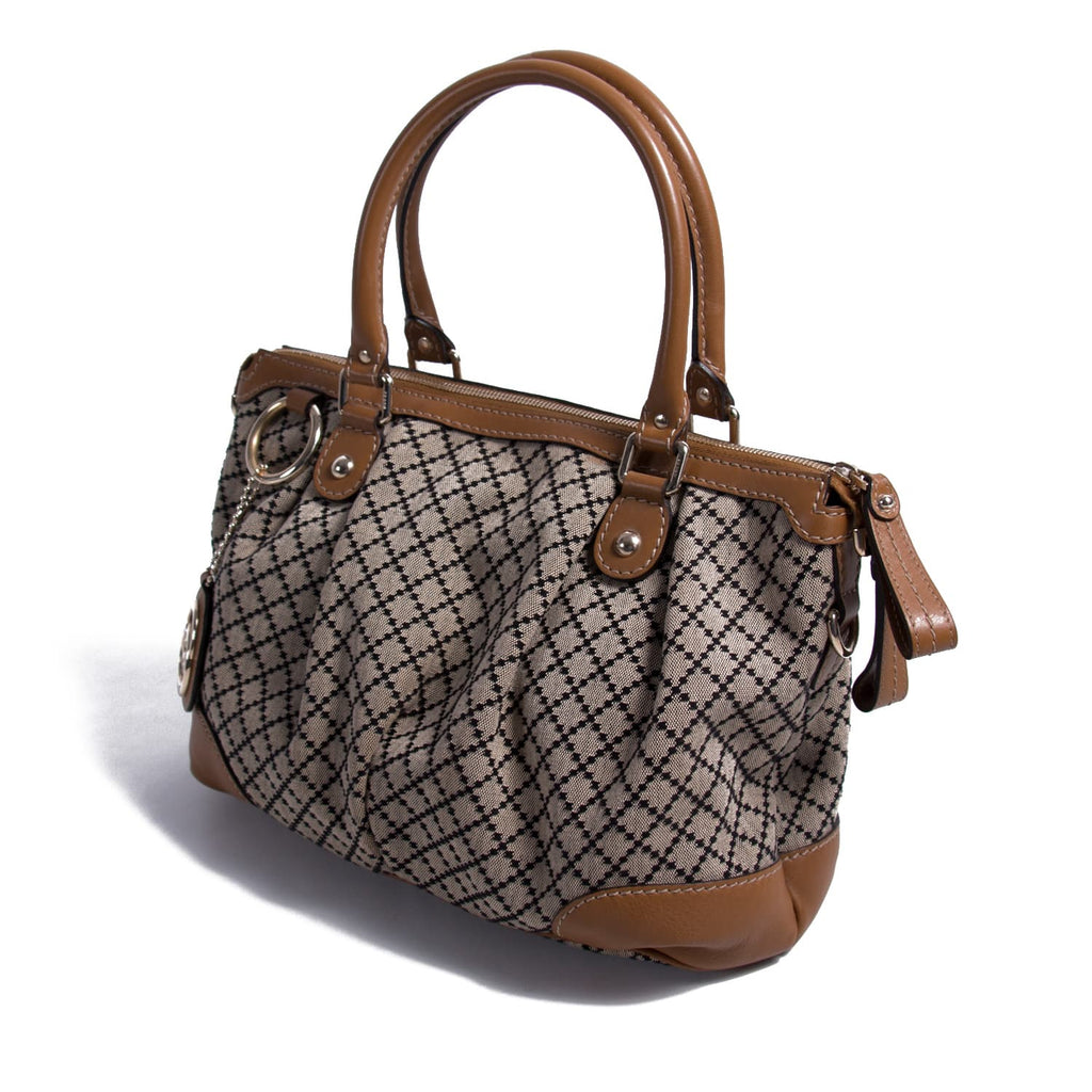 Gucci Diamante Sukey Boston Bag Bags Gucci - Shop authentic new pre-owned designer brands online at Re-Vogue