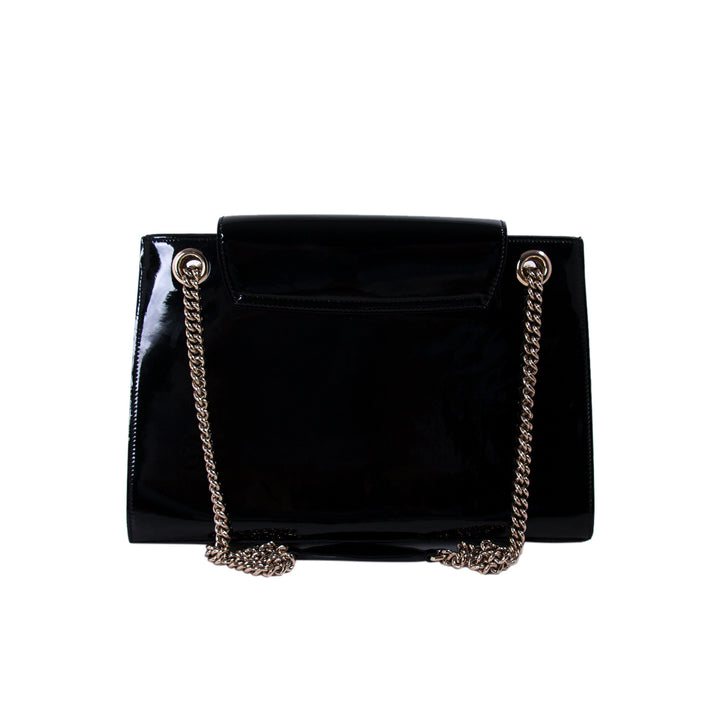 Gucci Emily Large Patent Leather Shoulder Bag Bags Gucci - Shop authentic new pre-owned designer brands online at Re-Vogue