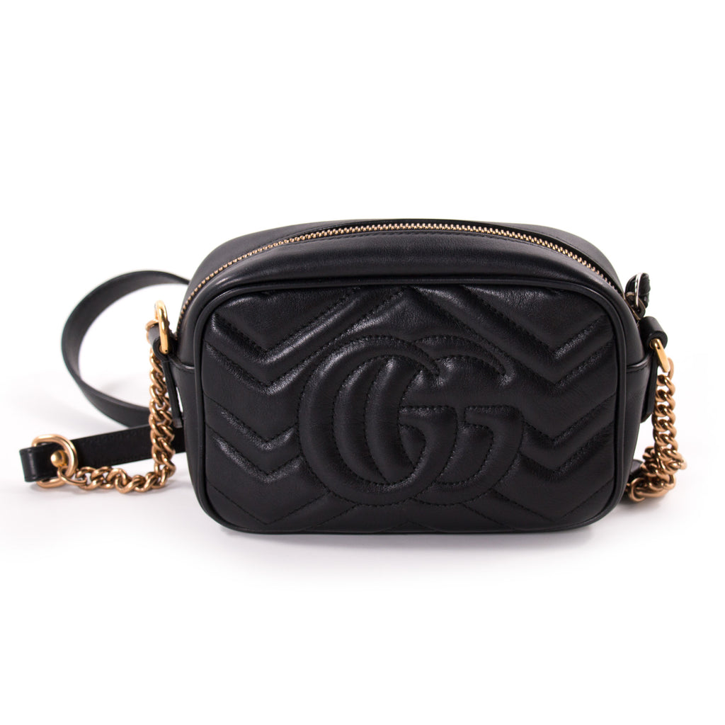 Gucci Marmont Matelassé Mini Bag Bags Gucci - Shop authentic new pre-owned designer brands online at Re-Vogue