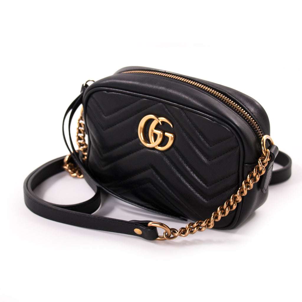 Gucci Marmont Matelassé Mini Bag Bags Gucci - Shop authentic new pre-owned designer brands online at Re-Vogue