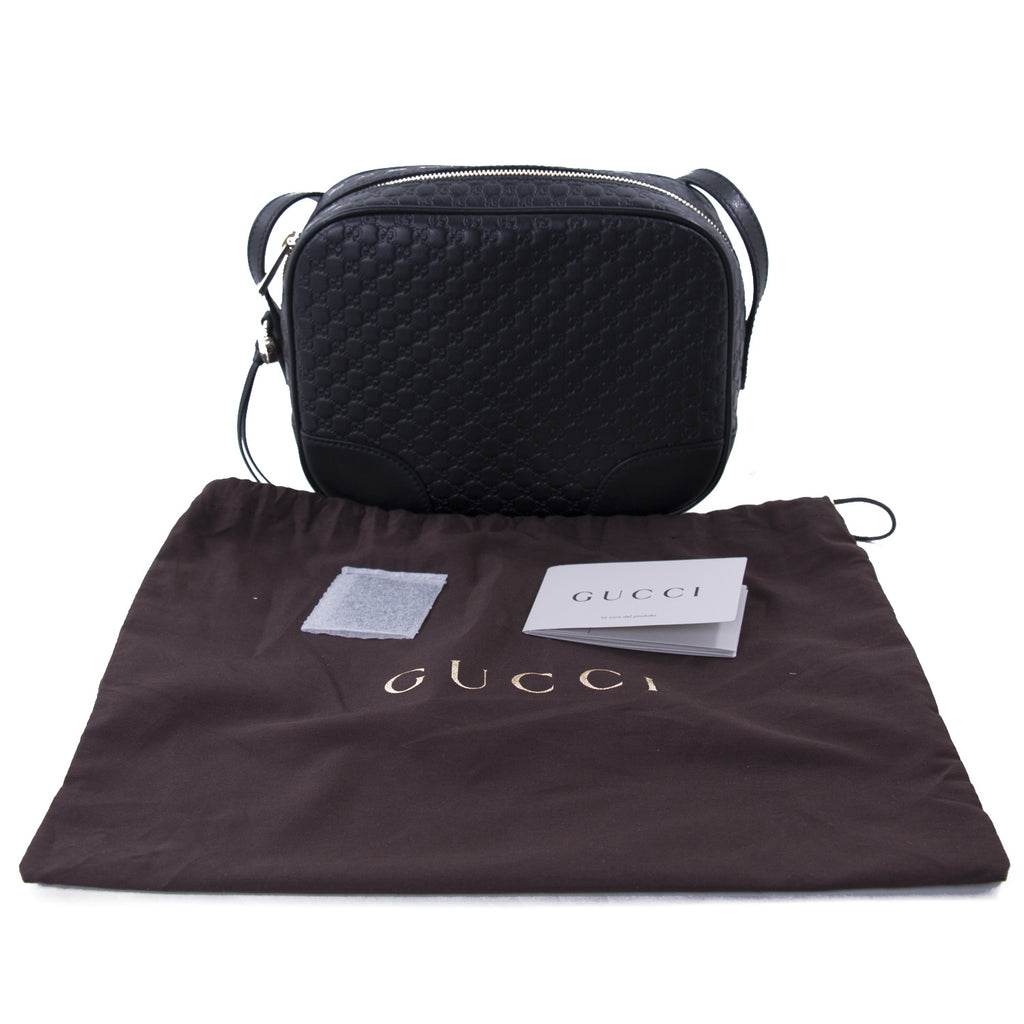 Gucci Guccissima Mini Bree Messenger Bag Bags Gucci - Shop authentic new pre-owned designer brands online at Re-Vogue