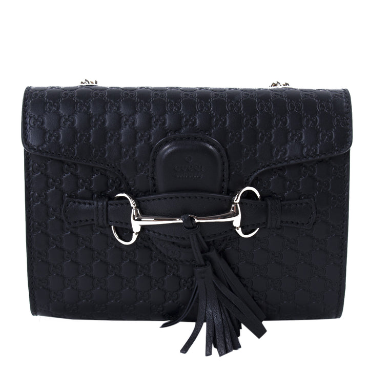 Gucci Guccissima Emily Small Chain Shoulder Bag Bags Gucci - Shop authentic new pre-owned designer brands online at Re-Vogue