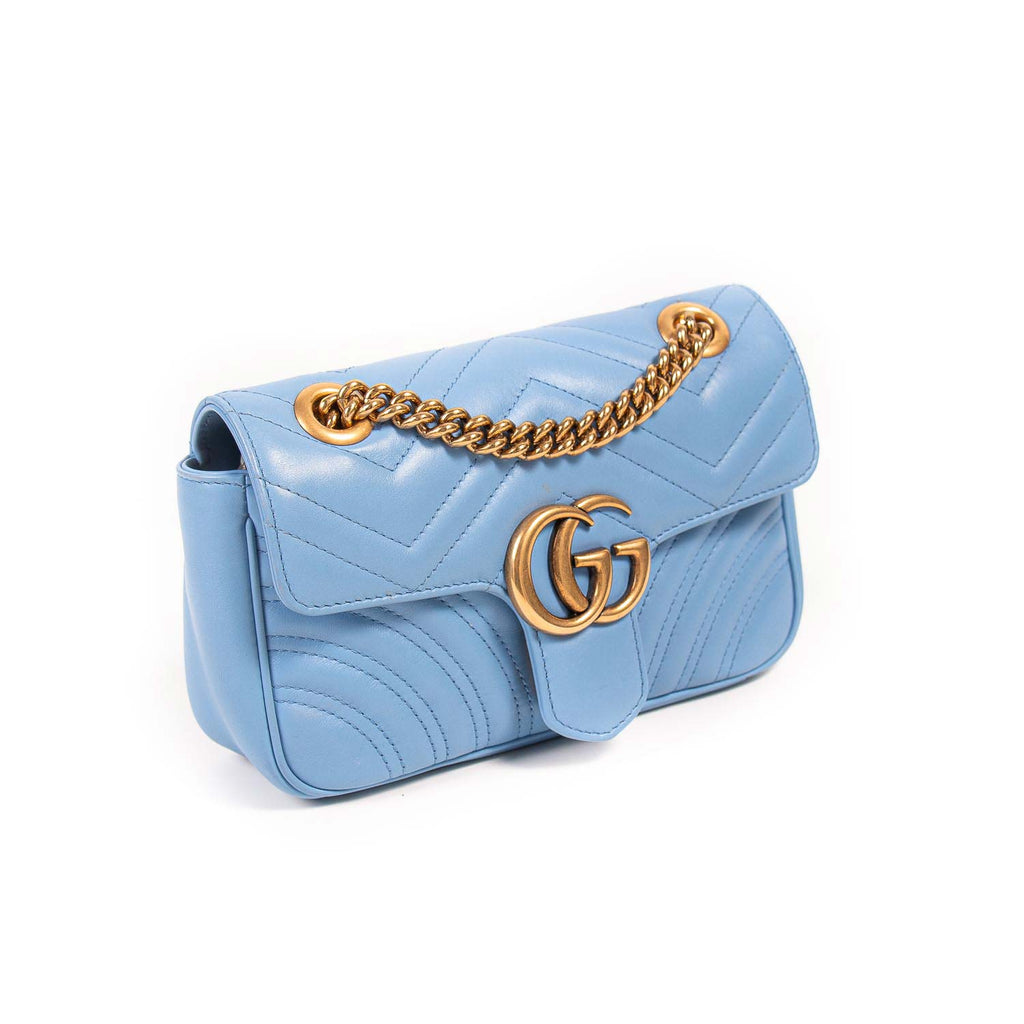 Gucci GG Marmont Matelassé Mini Bag Bags Gucci - Shop authentic new pre-owned designer brands online at Re-Vogue