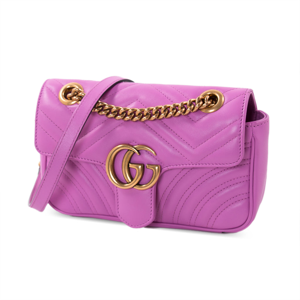 Gucci GG Marmont Matelassé Mini Bag Bags Gucci - Shop authentic new pre-owned designer brands online at Re-Vogue