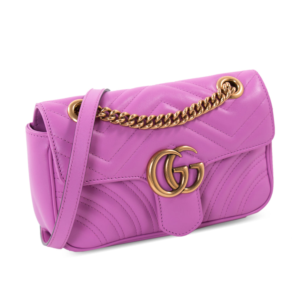 Gucci GG Marmont Matelassé Mini Bag Bags Gucci - Shop authentic new pre-owned designer brands online at Re-Vogue