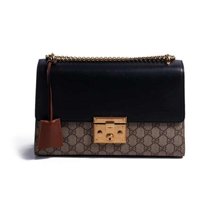 Gucci Supreme Medium Padlock Shoulder Bag Bags Gucci - Shop authentic new pre-owned designer brands online at Re-Vogue