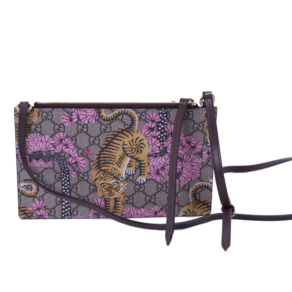 Gucci Bengal Blooms Dual Pouch Crossbody Bags Gucci - Shop authentic new pre-owned designer brands online at Re-Vogue