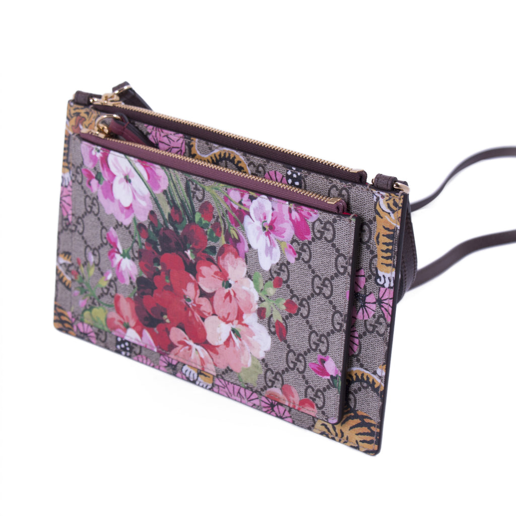 Gucci Bengal Blooms Dual Pouch Crossbody Bags Gucci - Shop authentic new pre-owned designer brands online at Re-Vogue