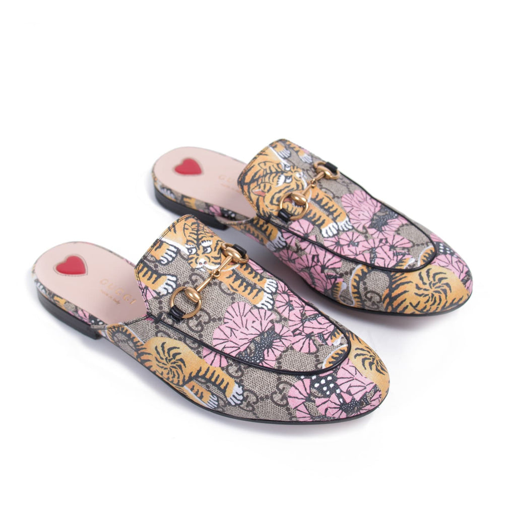 Gucci Princetown Bengal Mules Shoes Gucci - Shop authentic new pre-owned designer brands online at Re-Vogue