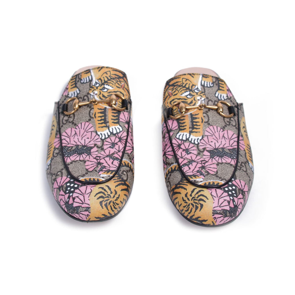 Gucci Princetown Bengal Mules Shoes Gucci - Shop authentic new pre-owned designer brands online at Re-Vogue