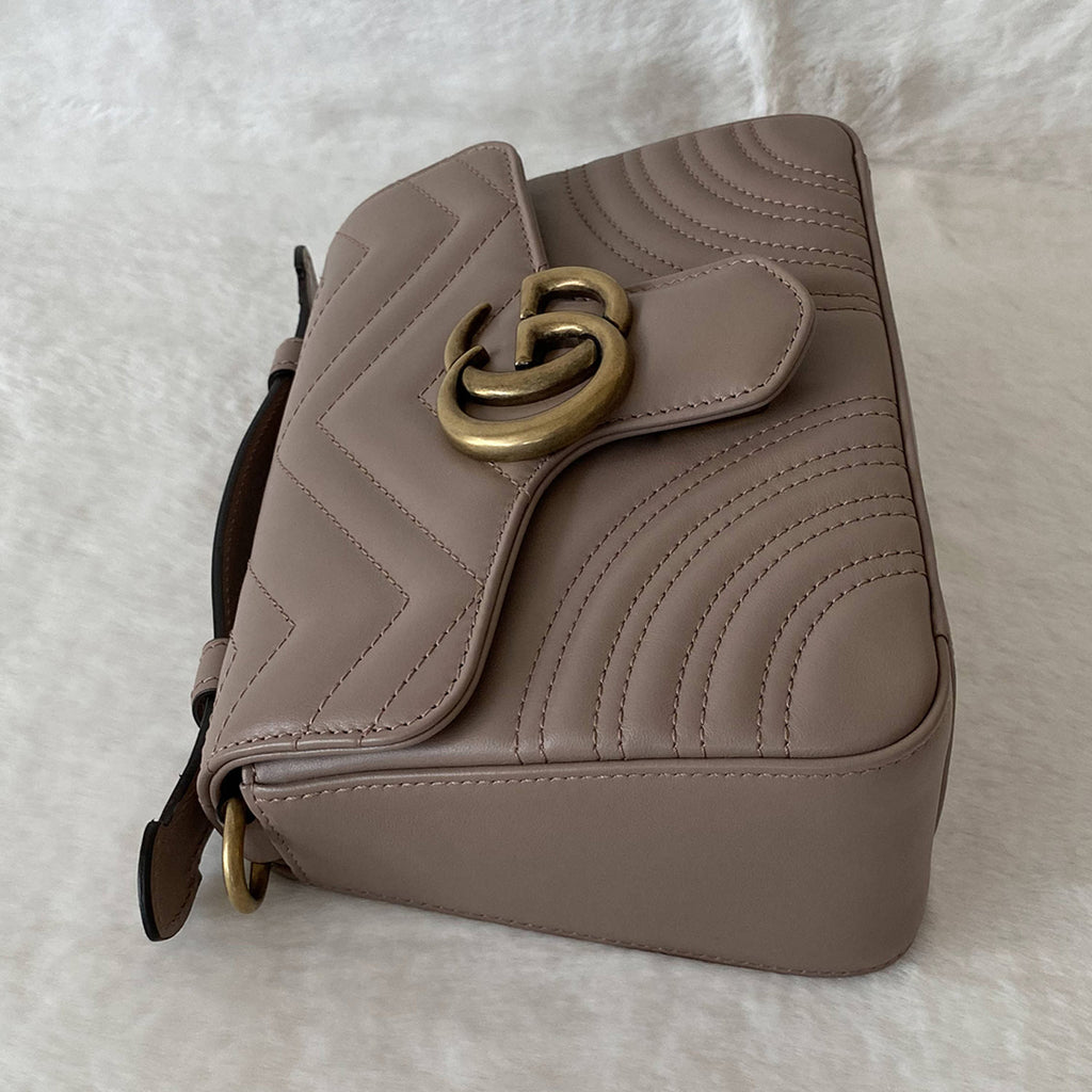 Gucci GG Marmont Mini Top Handle Bag