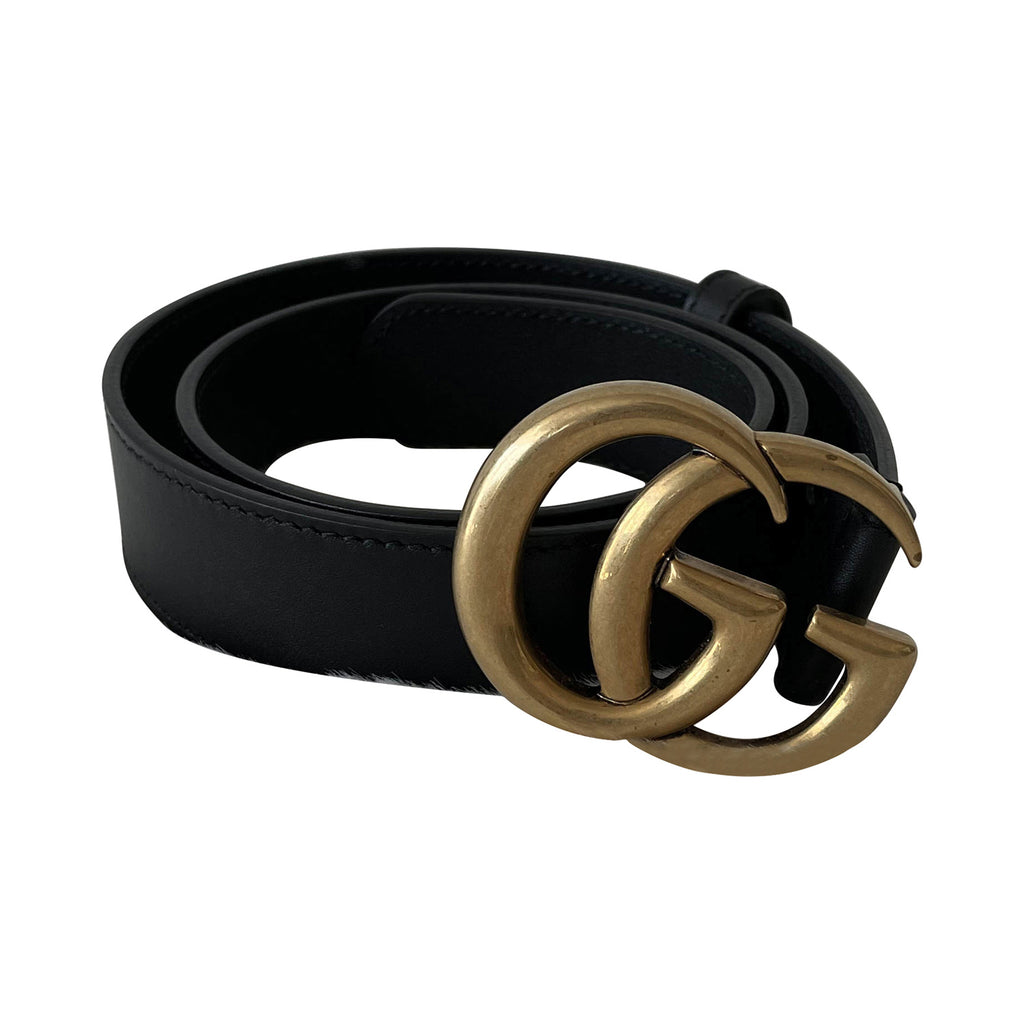 Gucci GG Marmont Leather Belt