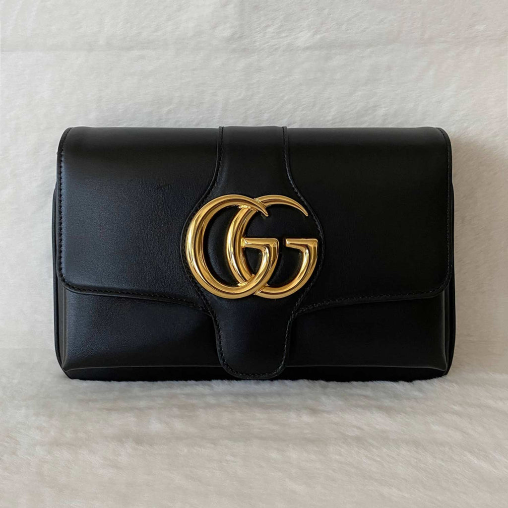 Gucci GG Marmont Leather Aril Shoulder Bag