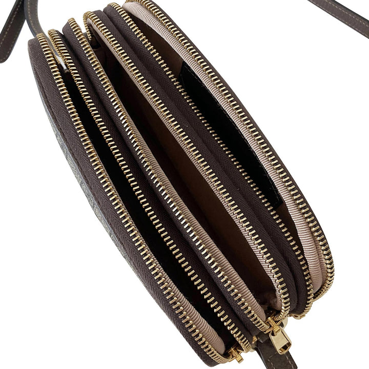 Gucci GG Ophidia Triple Zip Mini Bag