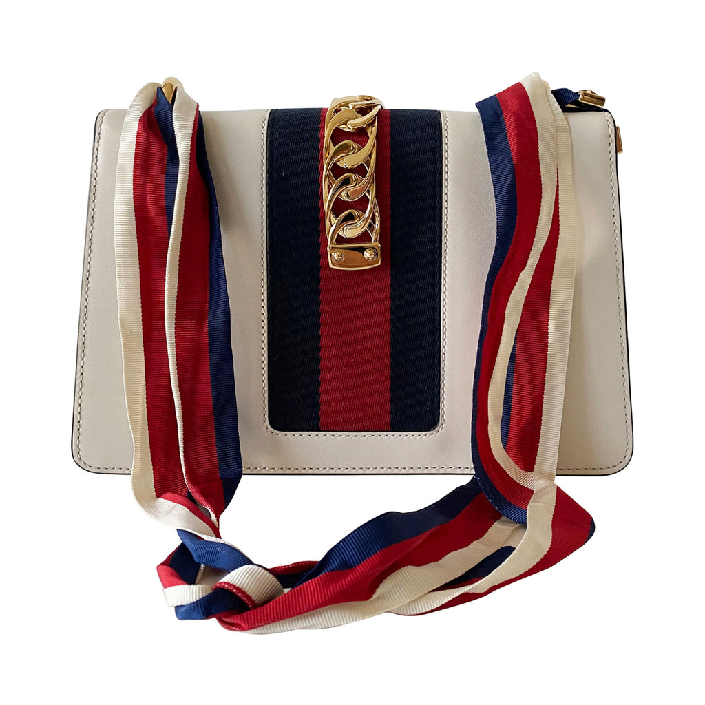 Gucci Small Sylvie Leather Shoulder Bag