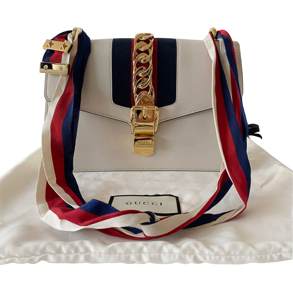 Gucci Small Sylvie Leather Shoulder Bag