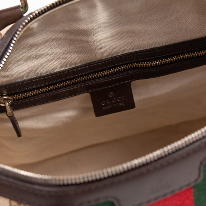 Gucci Vintage Web Boston Bag Bags Gucci - Shop authentic new pre-owned designer brands online at Re-Vogue