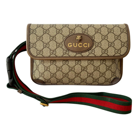 Gucci GG Interlocking Leather Belt