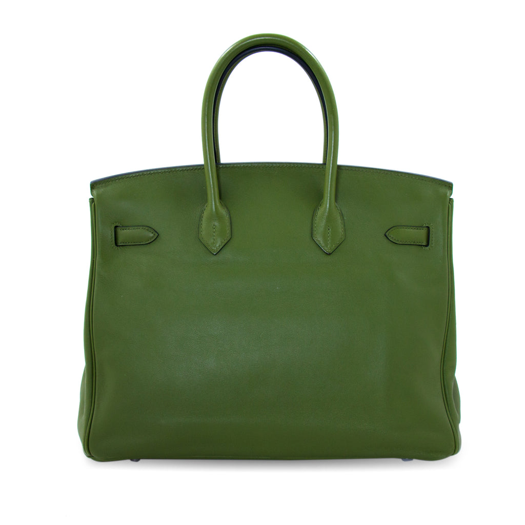 Hermès Birkin 35 Pelouse Swift Bags Hermès - Shop authentic new pre-owned designer brands online at Re-Vogue