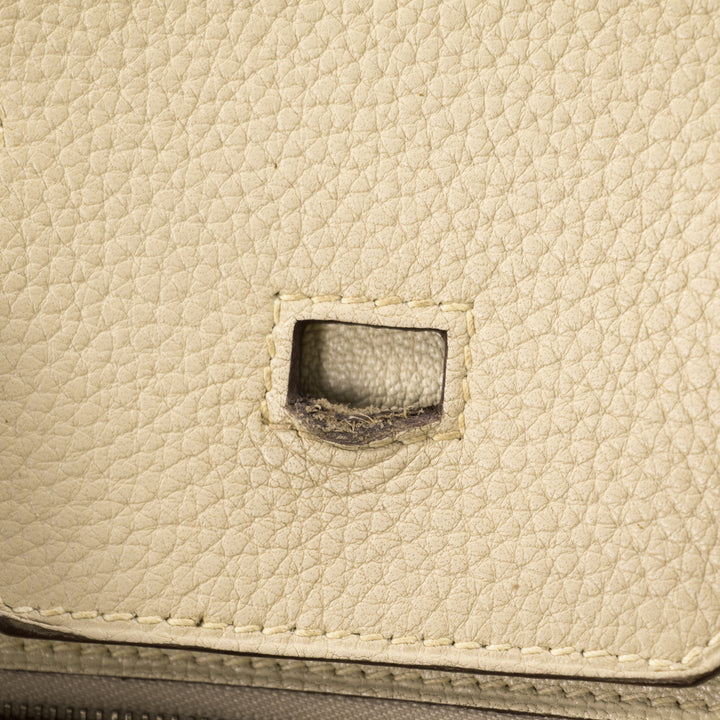 Hermès Birkin 35 Parchemin Clemence Leather Bags Hermès - Shop authentic new pre-owned designer brands online at Re-Vogue