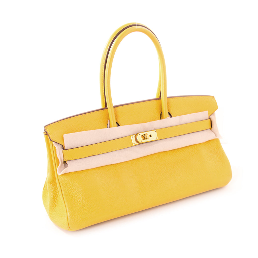 Hermès JPG Birkin 42 Shoulder Jaune Clemence Bags Hermès - Shop authentic new pre-owned designer brands online at Re-Vogue