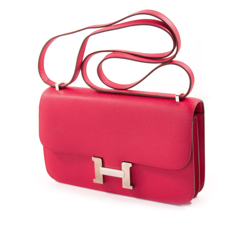 Hermès Constance Elan 25 Rose Jaipur Epsom Bags Hermès - Shop authentic new pre-owned designer brands online at Re-Vogue