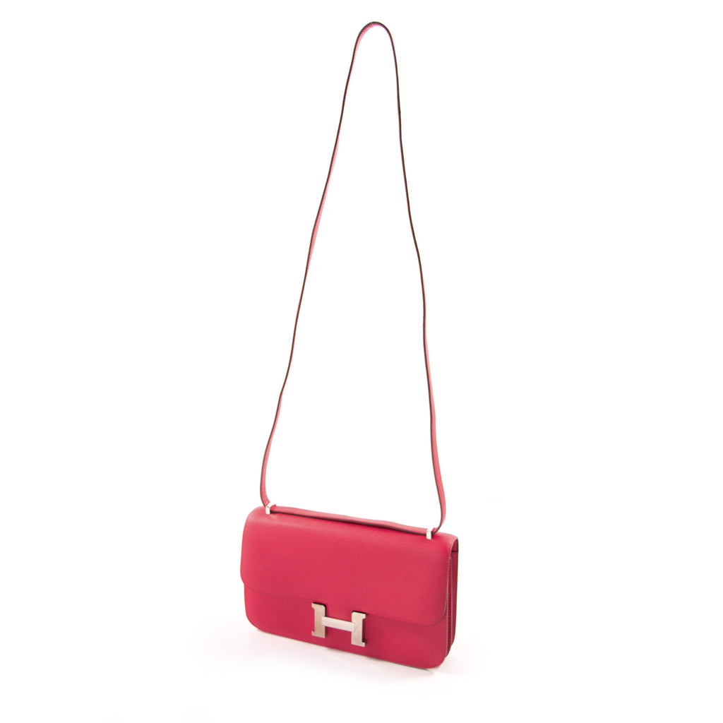 Hermès Constance Elan 25 Rose Jaipur Epsom Bags Hermès - Shop authentic new pre-owned designer brands online at Re-Vogue