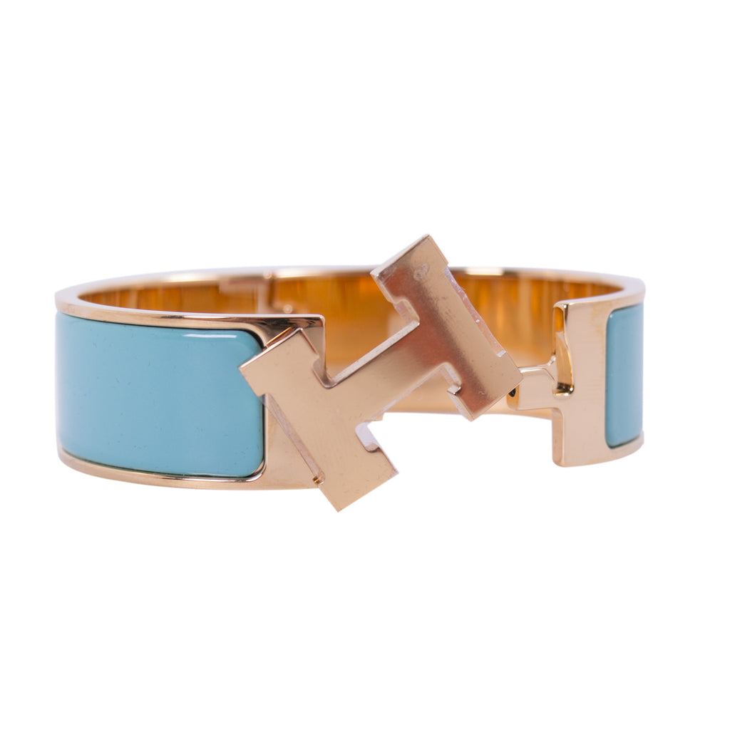 Hermès H Clic Clac Enamel Bracelet Accessories Hermès - Shop authentic new pre-owned designer brands online at Re-Vogue