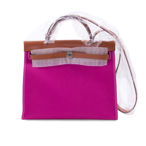Hermès Birkin 35 Clemence Leather and Houndstooth Canvas