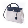Hermès Herbag PM Toile Beige Navy Blue Bags Hermès - Shop authentic new pre-owned designer brands online at Re-Vogue