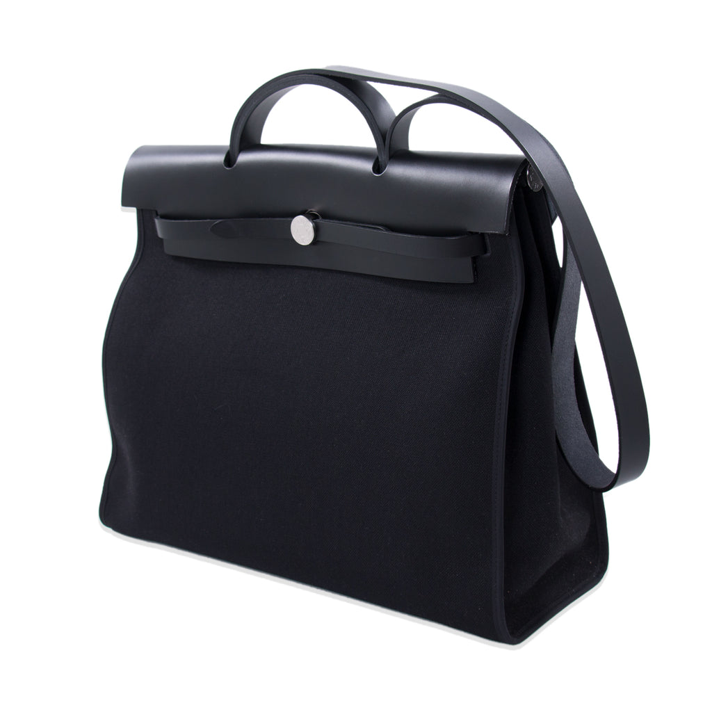 Hermès Herbag Zip 39 Black Bags Hermès - Shop authentic new pre-owned designer brands online at Re-Vogue