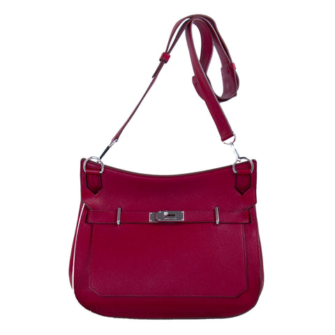 Hermès Birkin 35 Clemence Leather and Houndstooth Canvas