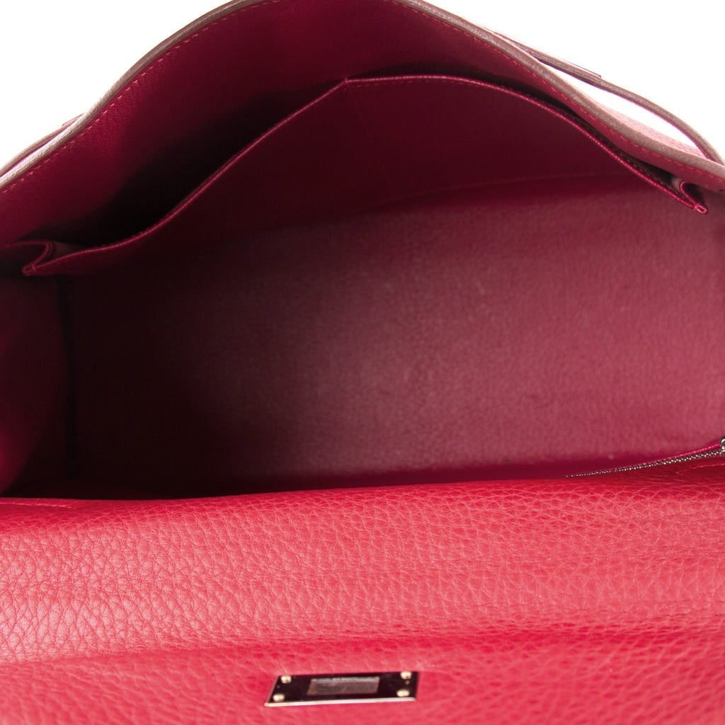 Hermès Kelly 32 Rouge Casaque Clemence Bags Hermès - Shop authentic new pre-owned designer brands online at Re-Vogue