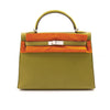 Hermès Kelly 32 Sellier Vert Anis Chevre Mysore Bags Hermès - Shop authentic new pre-owned designer brands online at Re-Vogue