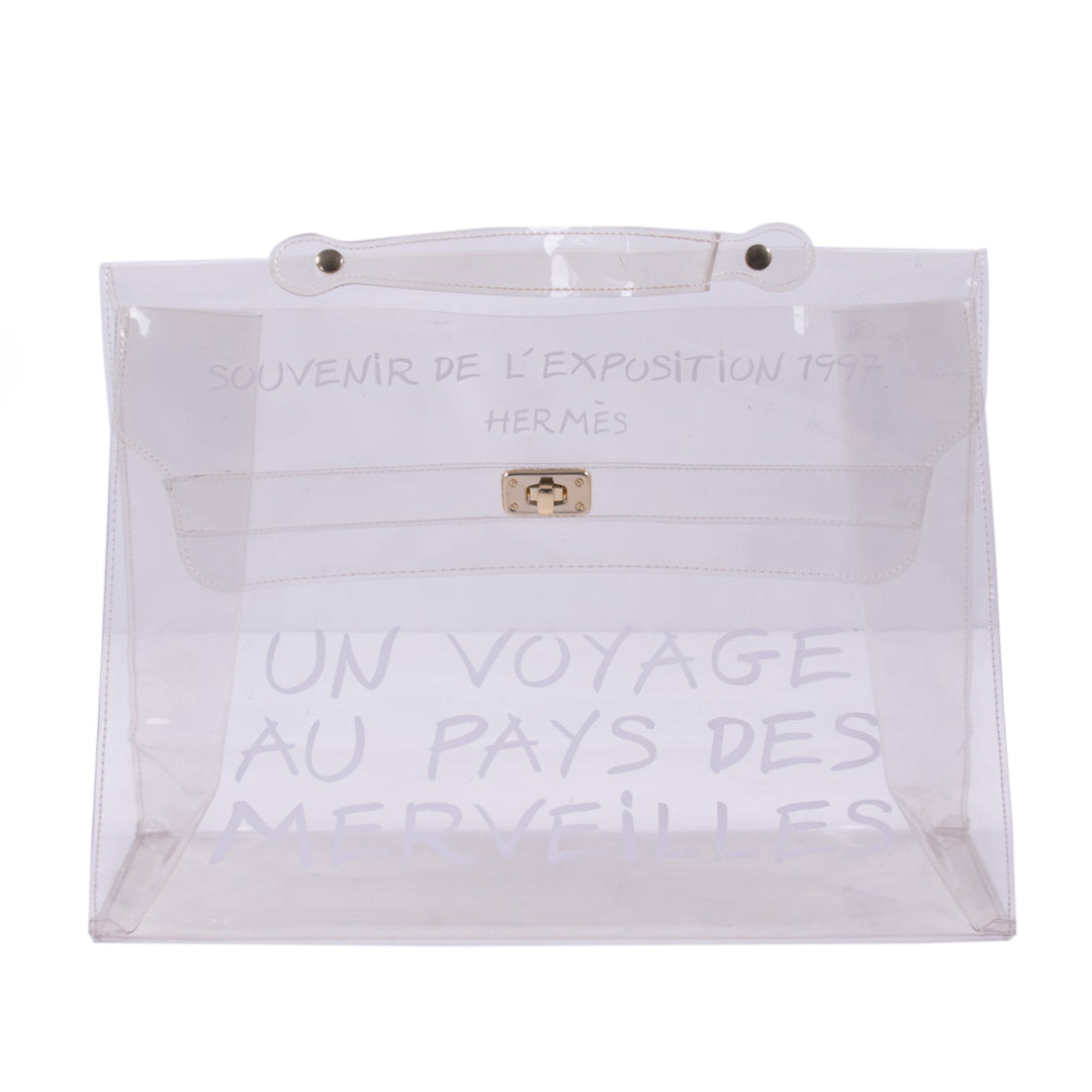 Hermès Transparent Vinyl Kelly Bag Bags Hermès - Shop authentic new pre-owned designer brands online at Re-Vogue