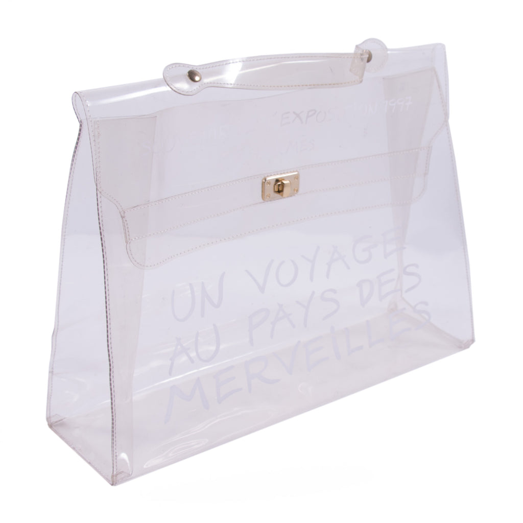 Hermès Transparent Vinyl Kelly Bag Bags Hermès - Shop authentic new pre-owned designer brands online at Re-Vogue