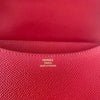 Hermès Mini Constance 18 Red Epsom