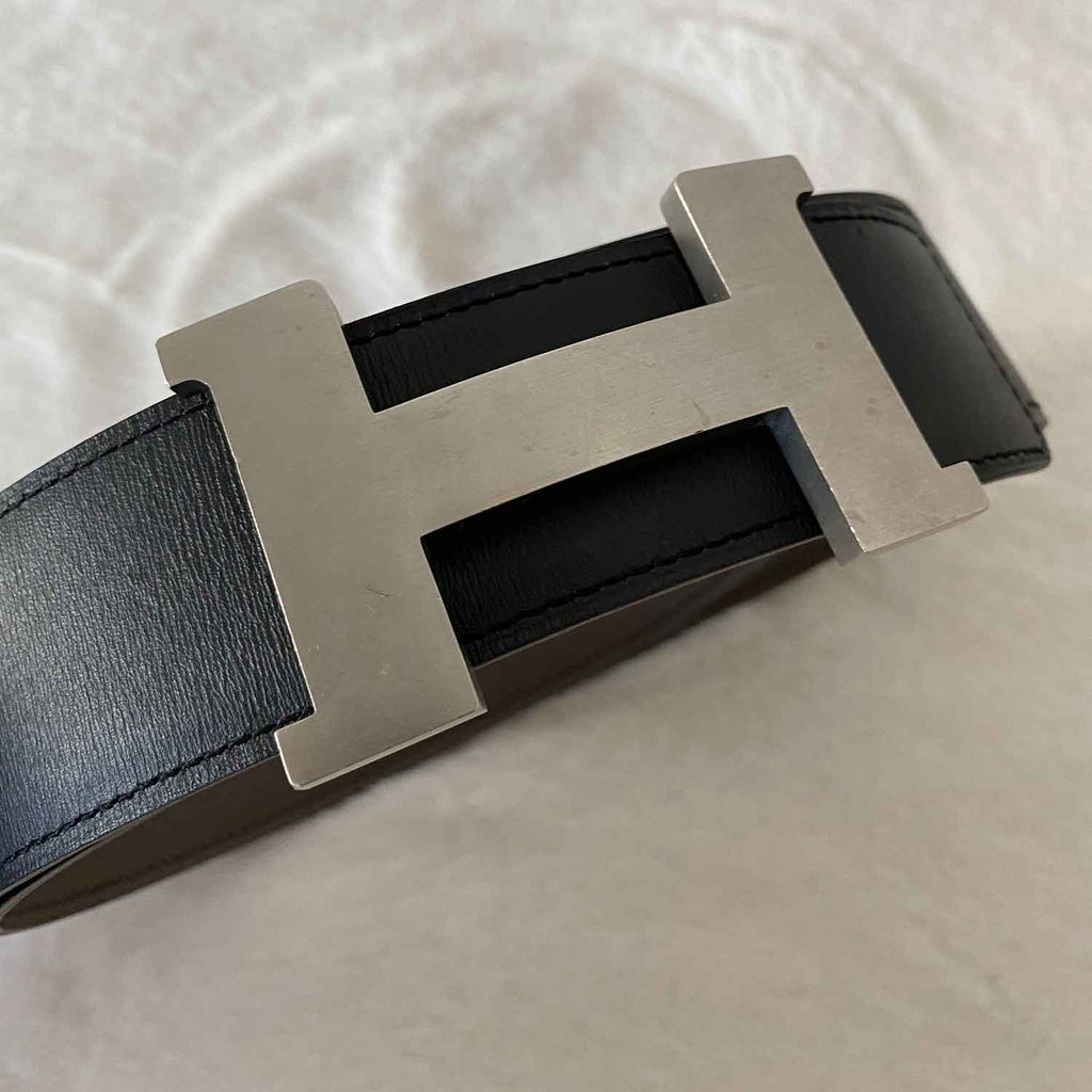 Hermès H Belt Buckle and Reversible Strap