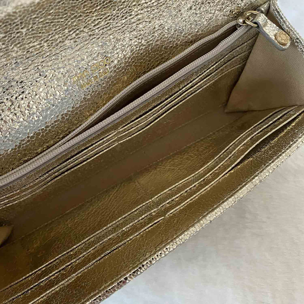 Jimmy Choo Glitter Clutch
