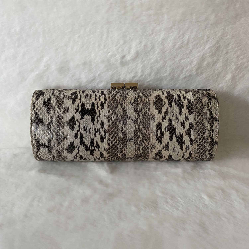 Jimmy Choo Water Snake Skin Clutch