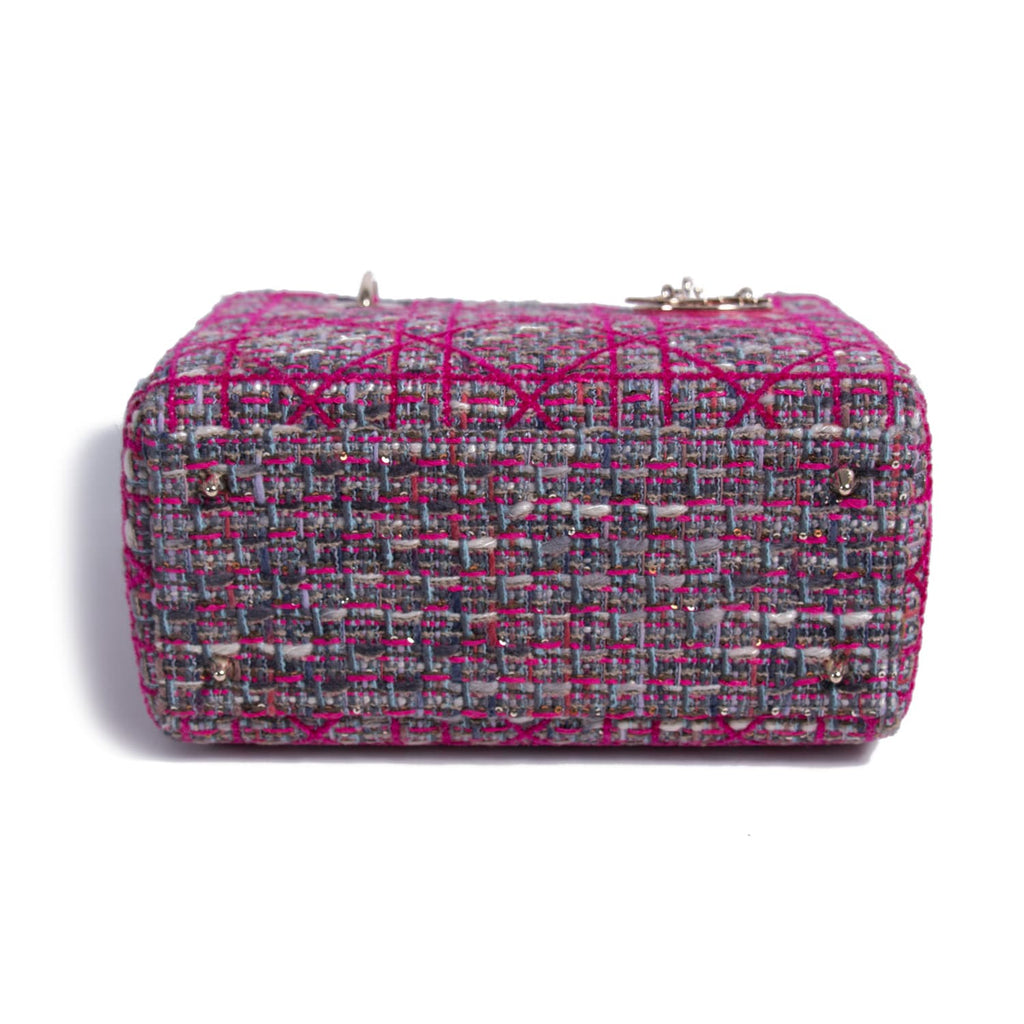 Christian Dior Tweed Medium Lady Dior Bags Dior - Shop authentic new pre-owned designer brands online at Re-Vogue