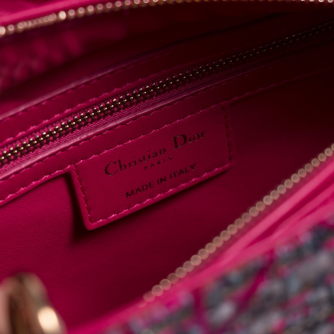 Christian Dior Tweed Medium Lady Dior Bags Dior - Shop authentic new pre-owned designer brands online at Re-Vogue
