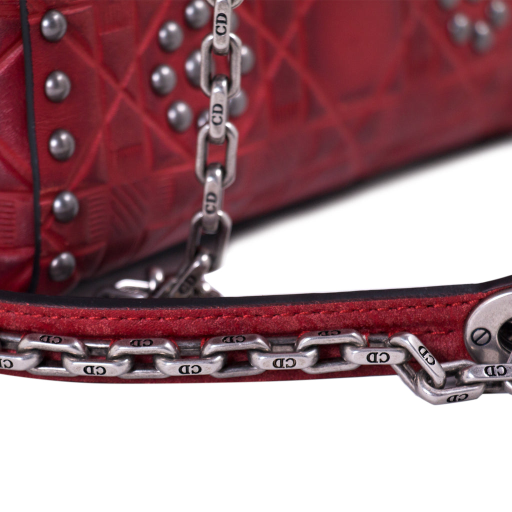 Christian Dior Studded Mini Lady Dior Bags Dior - Shop authentic new pre-owned designer brands online at Re-Vogue